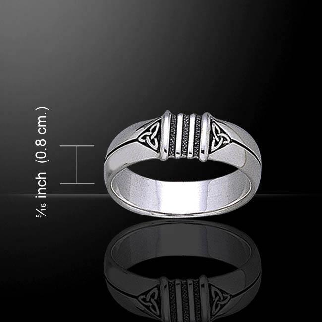 Celtic Knotwork Silver Ring TR1901 Ring