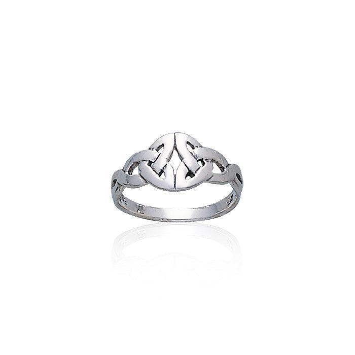 Triquetra Sterling Silver Ring TR231 Ring