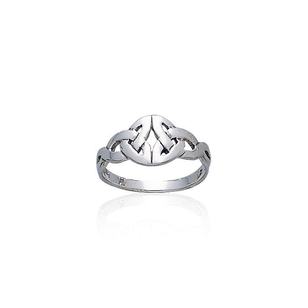 Triquetra Sterling Silver Ring TR231 Ring