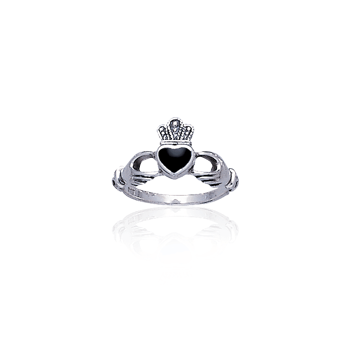 Irish Claddagh Silver Ring TR292 Ring