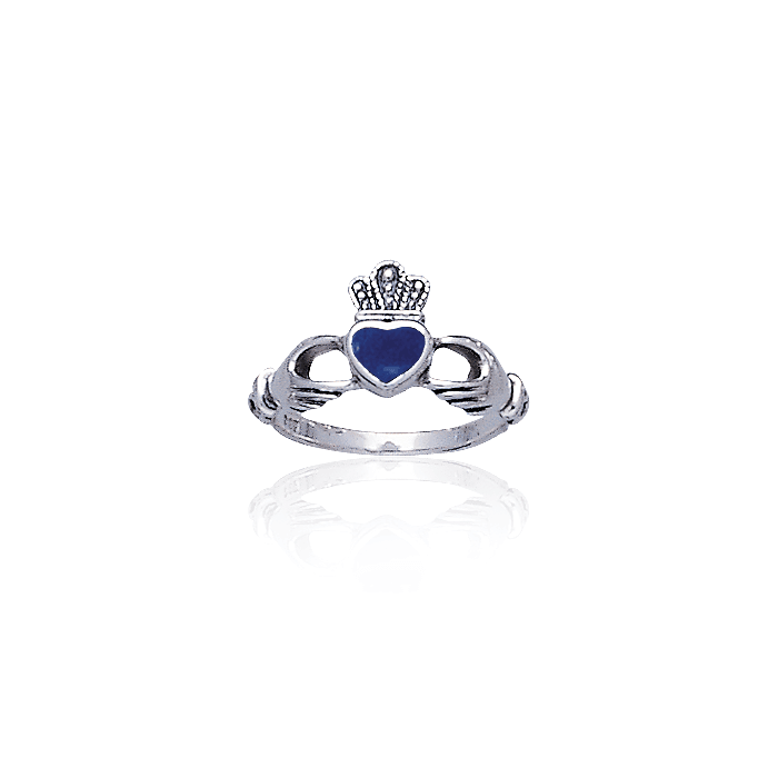 Irish Claddagh Silver Ring TR292 Ring