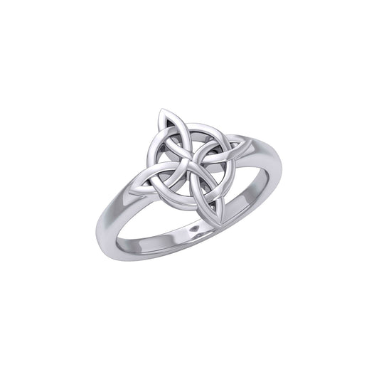 Celtic Quaternary Knot Ring TR3323