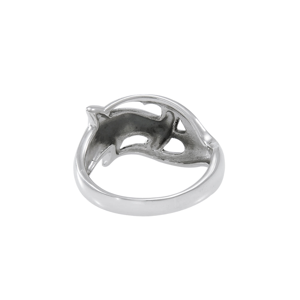 Hammerhead Shark Sterling Silver Ring TR3409 Ring