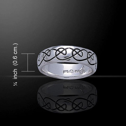 Silver Knots Ring TR3451