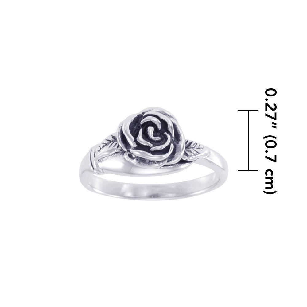 Rose Sterling Silver Ring TR364 Ring
