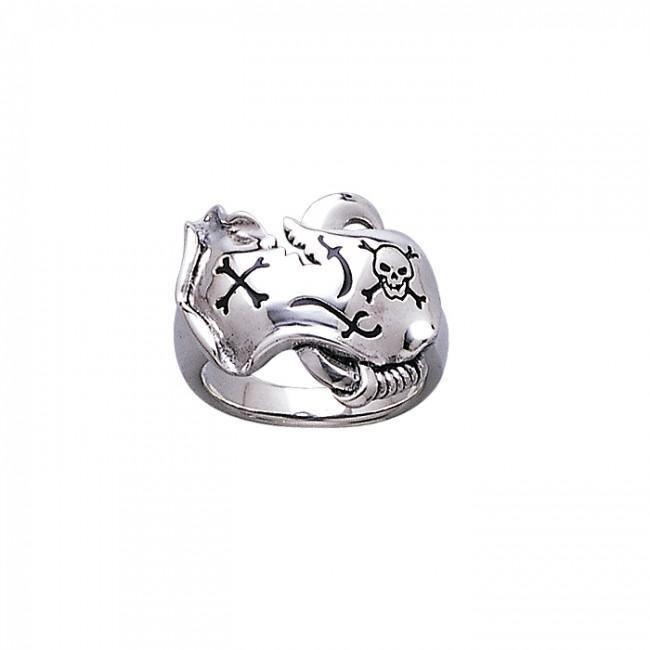 Skull Map Ring TR3678