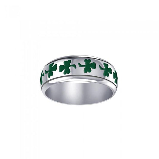 Celtic Shamrock Ring TR3710