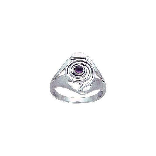 Cho Ku Ray Reiki Silver Ring TR3794