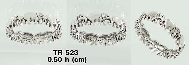 Elephant Parade Silver Ring TR523 Ring
