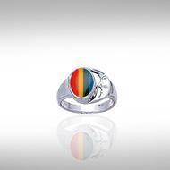 Moon Ring TR759 Ring