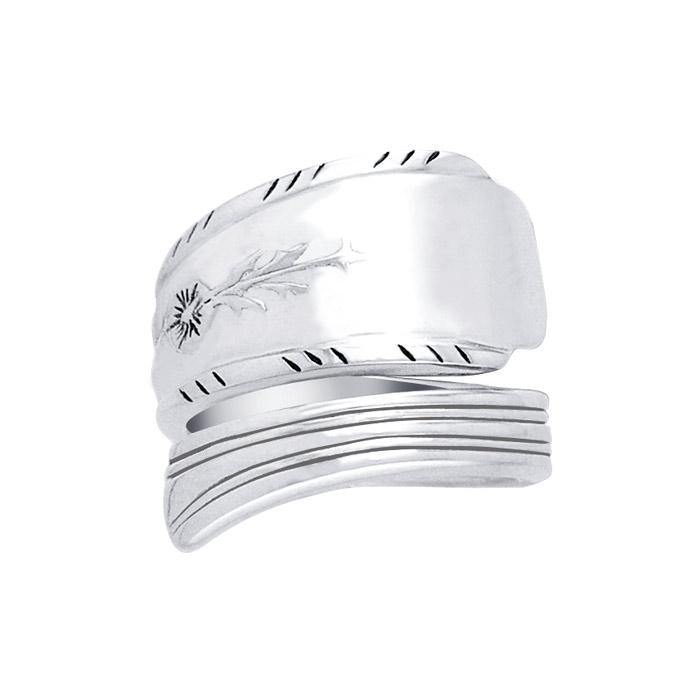 Silver Spoon Ring TR823