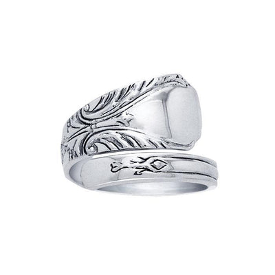 Silver Spoon Ring TR826