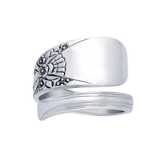 Silver Spoon Ring TR830