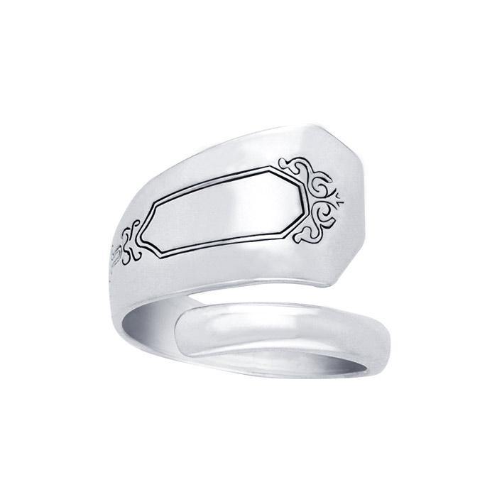 Silver Spoon Ring TR834