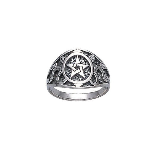 Silver The Star Ring TR878
