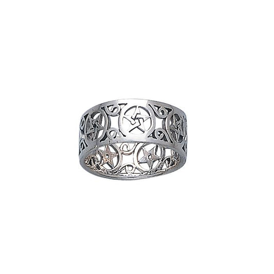 Silver The Star Ring TR883