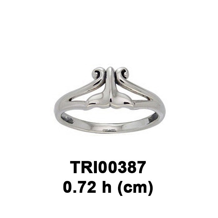 Whale Tail Ring TRI387