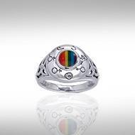 Celestial Enchantments Silver Ring TRI050 Ring