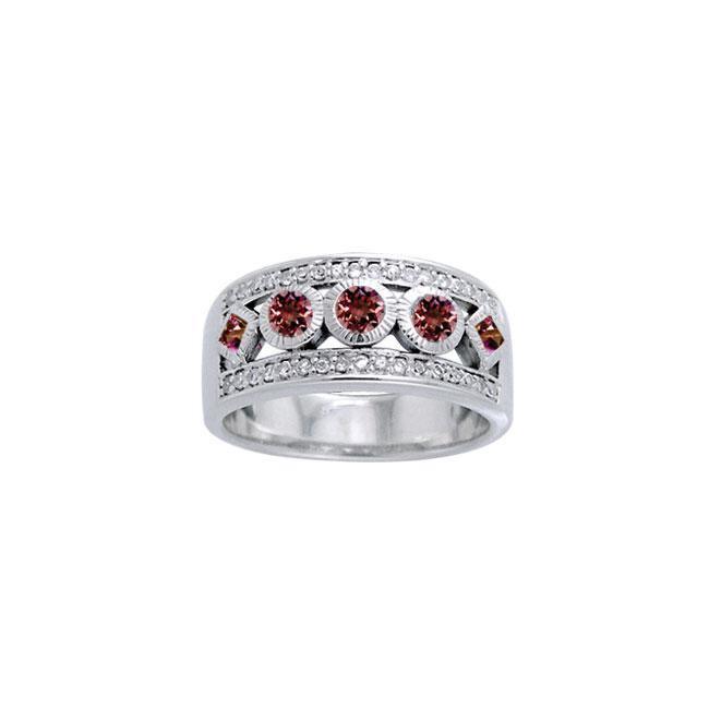 Believe in Your Sign Gemstone Ring TRI1053 Ring