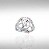 Nautilus Shell Filigree Ring TRI1055 Ring