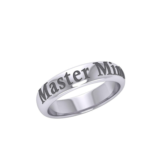 Master Mind Silver Band Ring TRI1094 - peterstone.dropshipping