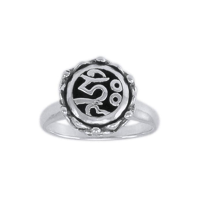 Om Mani Padme Hum Ring TRI1216
