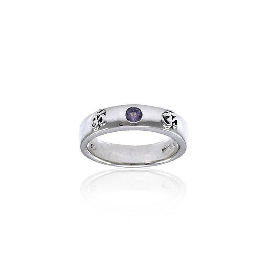 OM Expression of Spiritual Perfection TRI1217 Ring