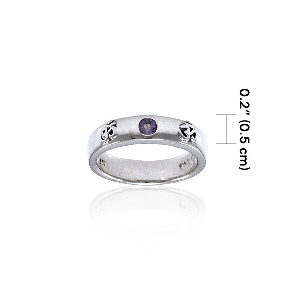 OM Expression of Spiritual Perfection TRI1217 Ring