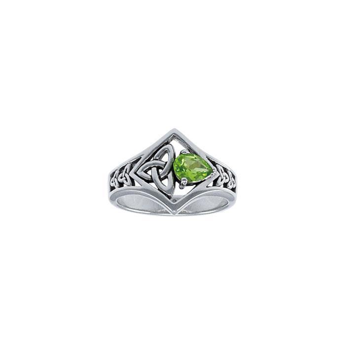 The elegance of the Holy Trinity ~ Celtic Triquetra Sterling Silver Ring TRI1286 Ring