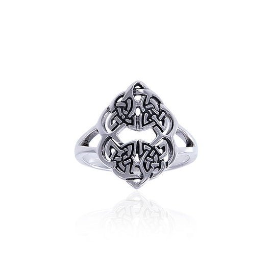Celtic Trinity Knots Ring TRI1481 Ring
