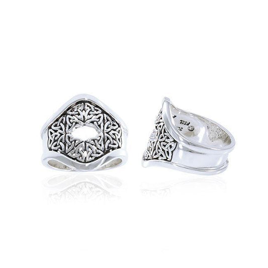 Bold Celtic Knot Ring TRI1488 Ring