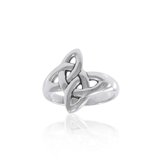 Celtic Knot Sterling Silver Ring TRI1553 Ring
