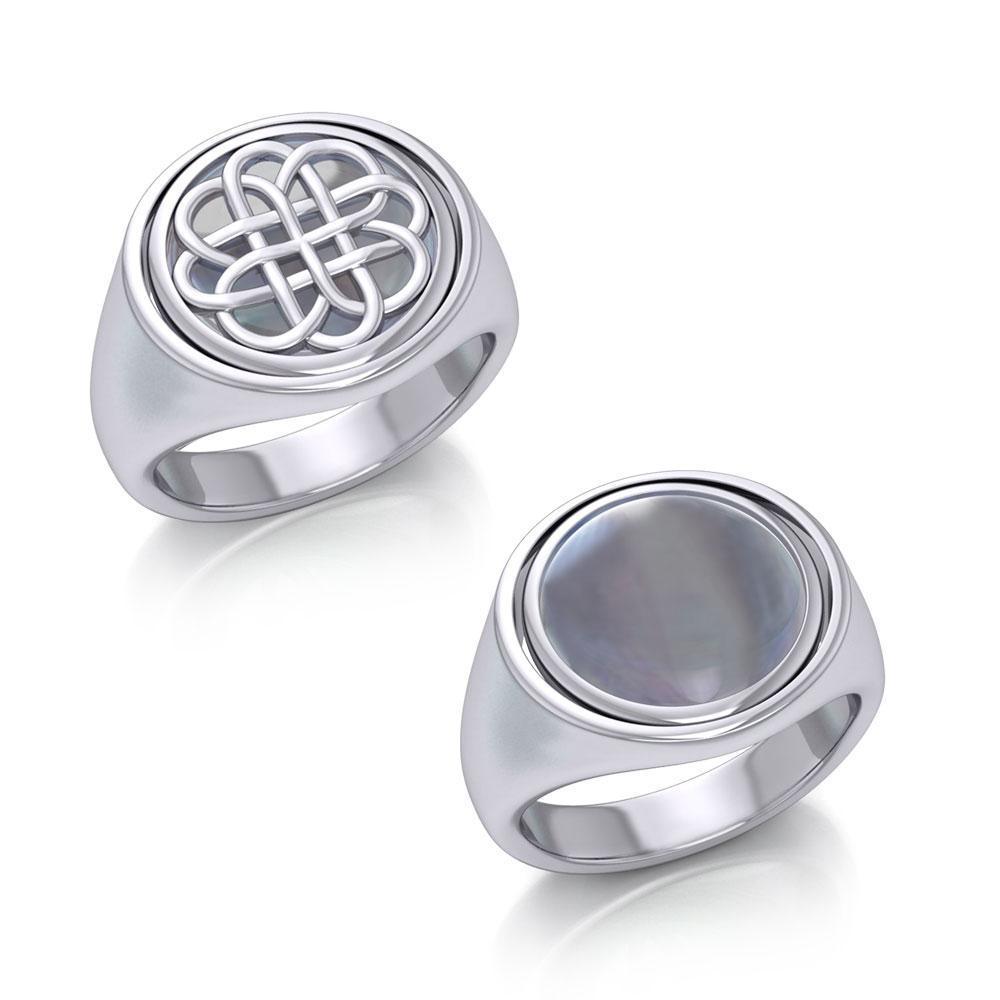Celtic Knotwork Flip Ring TRI156 Ring