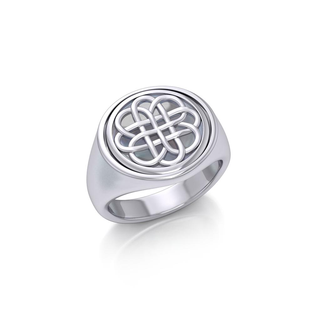 Celtic Knotwork Flip Ring TRI156 Ring