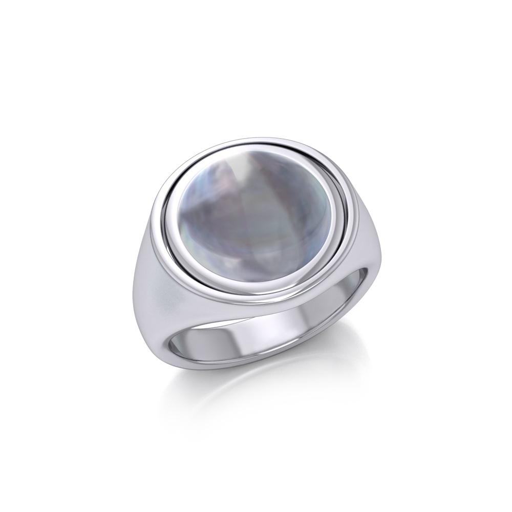 Irish Claddagh Silver Flip Ring TRI157 Ring