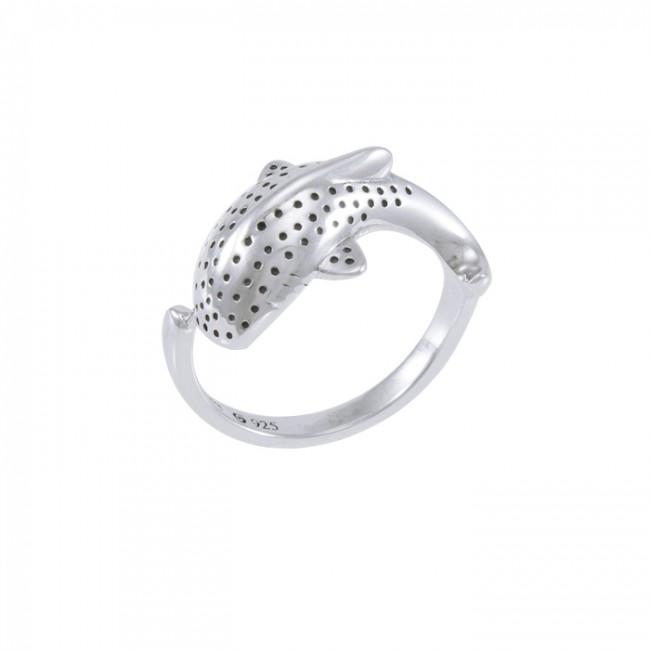 Whale Shark Sterling Silver Ring TRI1642