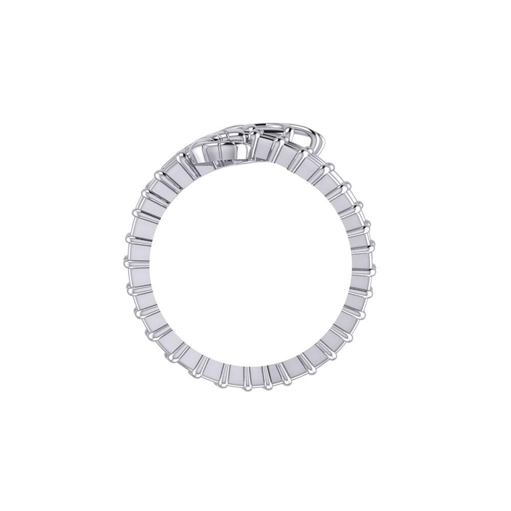 Seahorse Silver Wrap Ring TRI1859 Ring