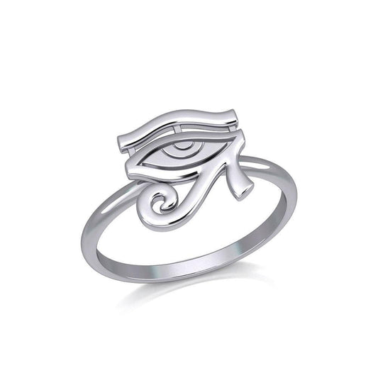 Beyond the symbolism of the Eye of Horus Silver Ring TRI2056 Ring