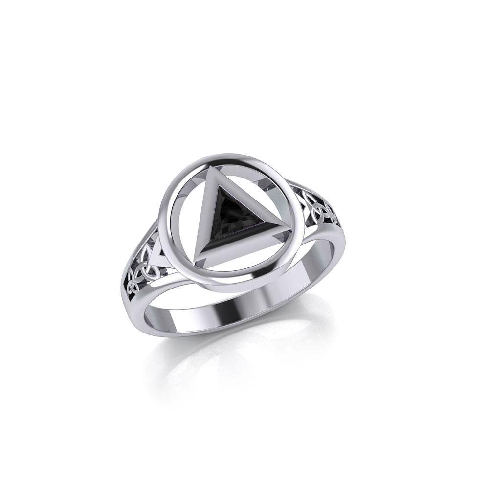 Celtic Recovery Ring TRI2271 - Wholesale Jewelry
