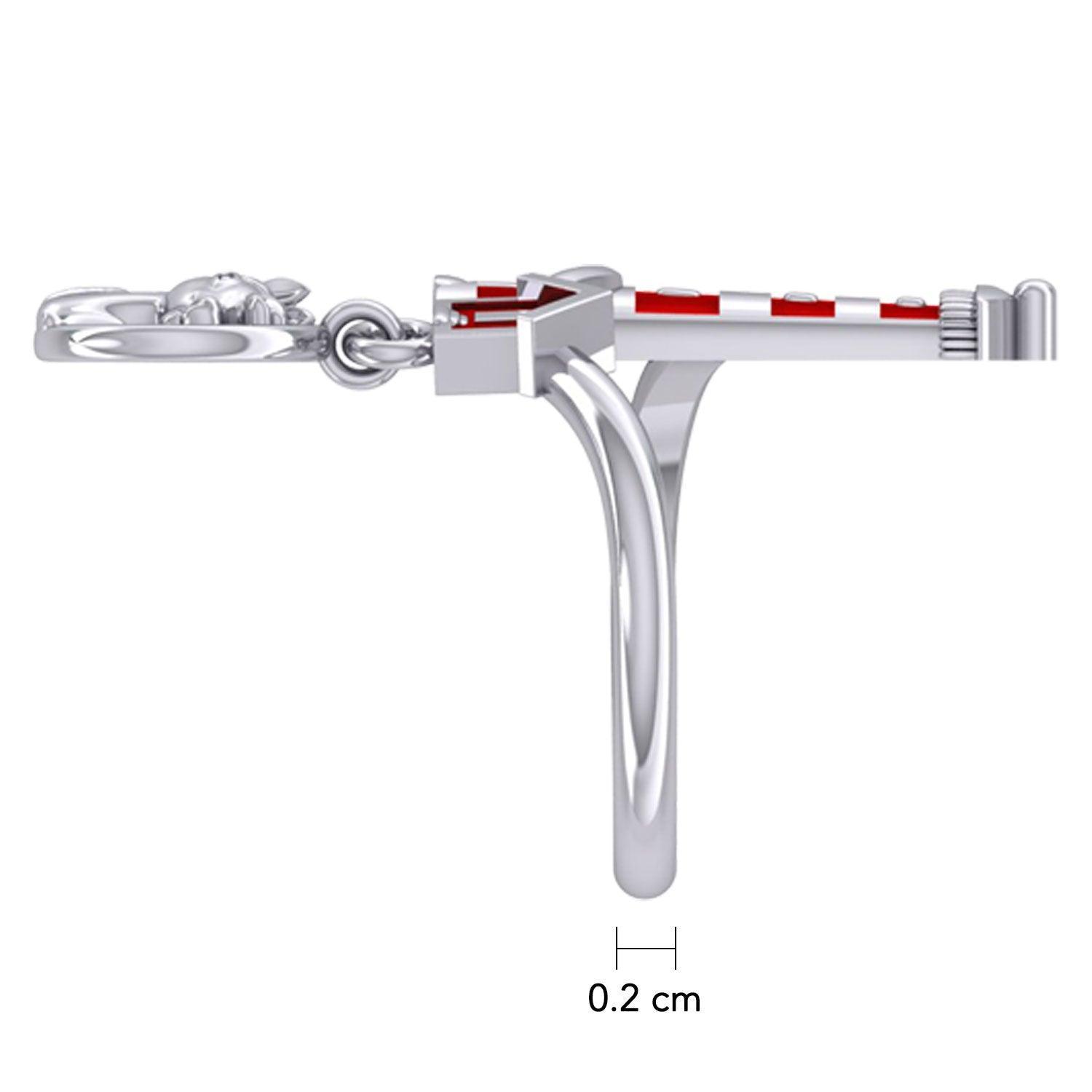 Lighthouse Sterling Silver with The Wild Horse TRI2346 - peterstone.dropshipping