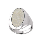 Inlaid Sterling Silver Ring TRI368 Ring