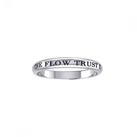 The Flow Trust It Silver Ring TRI421 - Wholesale Jewelry