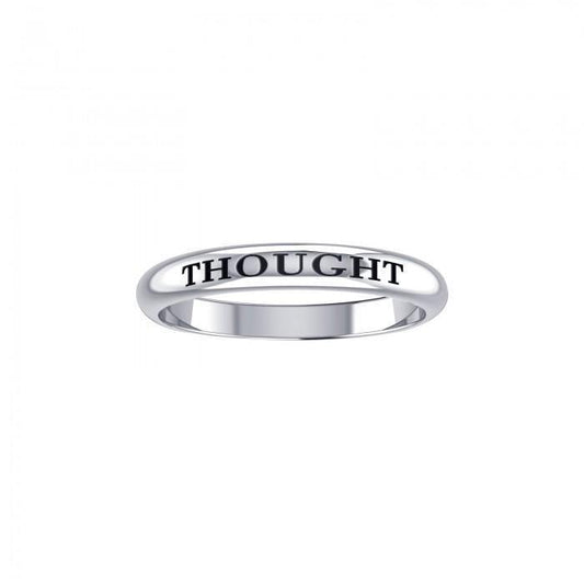 Thought Silver Ring TRI425