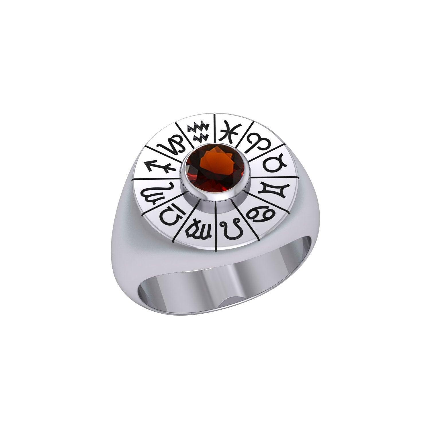 Wheel of the Year Silver Ring TRI487 - peterstone.dropshipping