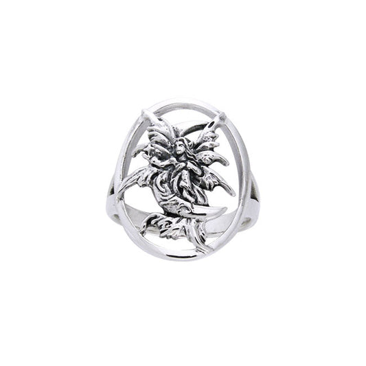 Stargazer Fairy Silver Ring TRI526 Ring