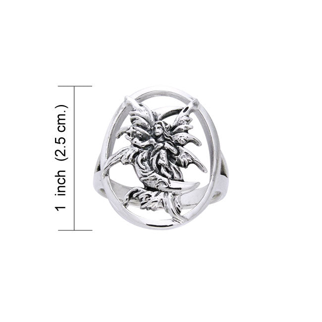 Stargazer Fairy Silver Ring TRI526 Ring