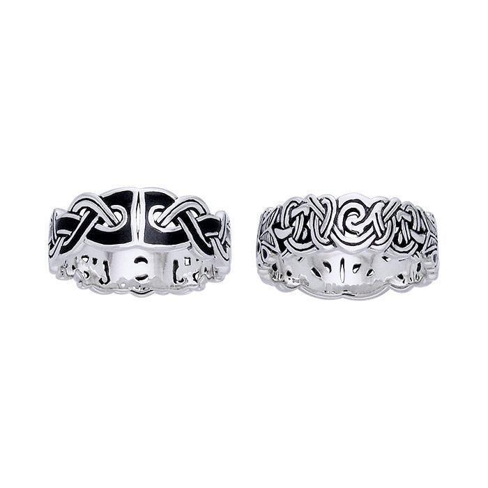 Viking Mammen Weave Ring TRI566 Ring