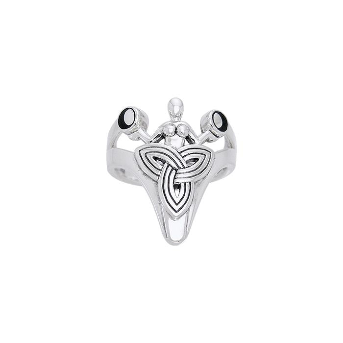 Danu Goddess Silver Ring TRI585