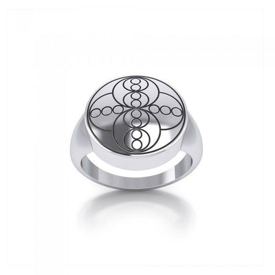 Energy Sterling Silver Ring 