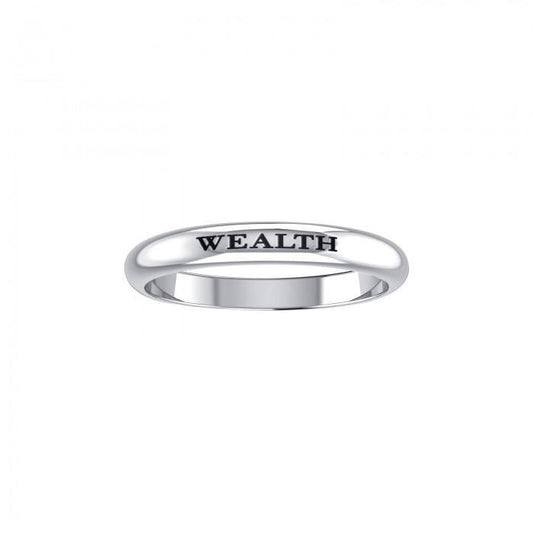 WEALTH Sterling Silver Ring TRI683